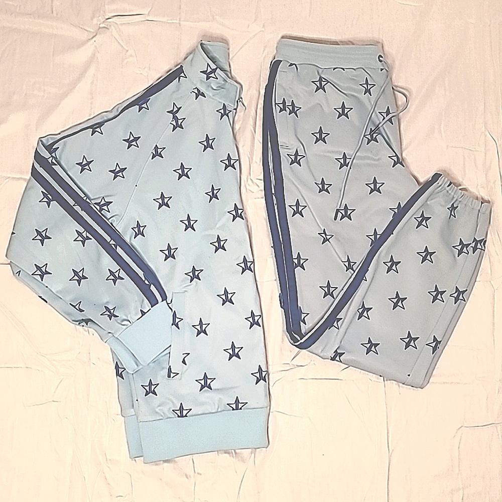 Jeffree Star Cosmetics Baby Blue Track Suit - XL